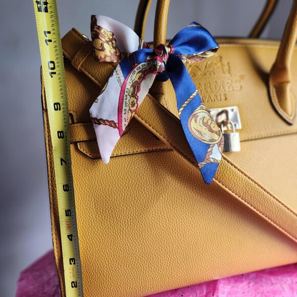 Fashion Yellow Bag and wallet 5 pc Set - Picture 6 of 14
